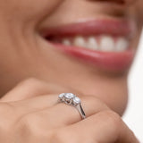 Tressa 0.80 ct Diamond Ring in 18k White Gold