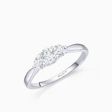 Tressa 0.80 ct Diamond Ring in 18k White Gold