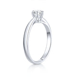 Solitario Always de Diamante 0,30 Cts. en Oro Blanco de 18 Kt