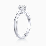 Always 0.50 ct Solitaire Diamond Ring in 18k White Gold