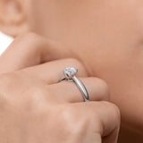 Solitario Always de Diamante 0,70 Cts. en Oro Blanco de 18 Kt