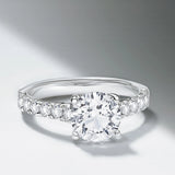 Solitário Ella de Diamantes 1,45 Cts. em ouro branco 18 Kt