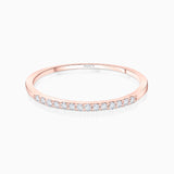 Alina 0.12 ct Diamond Band Ring in 18k Rose Gold
