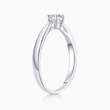 Solitario Claire de Diamante 0,25 Cts. en Oro Blanco de 18 Kt