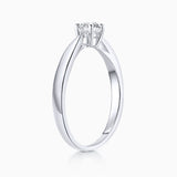 Solitario Claire de Diamante 0,30 Cts. en Oro Blanco de 18 Kt