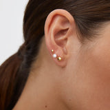Brincos Mabi Blet Climber em ouro amarelo 18 K