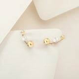 Brincos Mabi Blet Climber em ouro amarelo 18 K