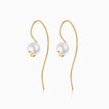 Brincos Love Pearls em ouro amarelo 18 K