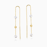 Brincos Mabi Blet Catena em ouro amarelo 18 K