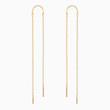 Pendientes Infinite Bonds en Oro Amarillo de 18 Kt