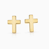 Pendientes Joy Cruz en Oro Amarillo de 18 Kt