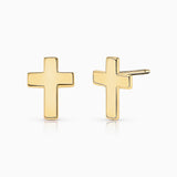 Pendientes Joy Cruz en Oro Amarillo de 18 Kt
