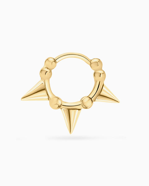 韓国人気【MIDNIGHT MOMENT】bold hoop earring☆追跡付 MIDNIGHT MOMENT.(ミッドナイトモーメント) ピアス(レディース