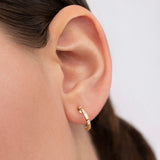 Allied Diamond Earrings in 18k Yellow Gold
