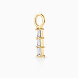 Charm para Pendiente de Aro Trex de Diamantes en Oro Amarillo de 18 Kt