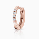 Pendiente Piercing Sweet Diamonds en Oro Rosa de 18 Kt