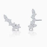 Brincos Moonlight Diamond em ouro branco 18K