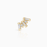 Brinco Piercing Isabelle Diamond em Ouro Amarelo 18K