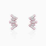 Isabelle Diamond Earrings in 18k Rose Gold