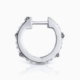 Pendiente Piercing Raxel Diamonds Large en Oro Blanco de 18 Kt