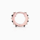 Pendiente Piercing Raxel en Oro Rosa de 18 Kt