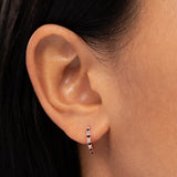 Pendiente Piercing Raxel Large en Oro Rosa de 18 Kt