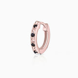 Pendiente Piercing Raxel Large en Oro Rosa de 18 Kt