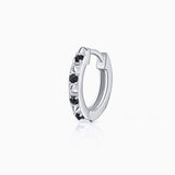 Pendiente Piercing Raxel Large en Oro Blanco de 18 Kt