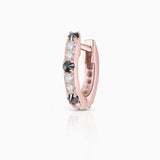 Pendiente Piercing Raxel Diamonds en Oro Rosa de 18 Kt