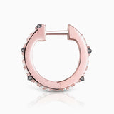 Pendiente Piercing Raxel Diamonds Large en Oro Rosa de 18 Kt