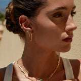 Milgrain Wings Diamond Earrings in 18k Yellow Gold