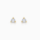 Petit Caprice Diamond Earrings in 18k Yellow Gold