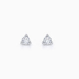 Pendientes Petit Caprice de Diamantes en Oro Blanco de 18 Kt
