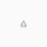Pendiente Piercing Petit Caprice de Diamante en Oro Blanco de 18 Kt