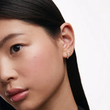 Pendiente Piercing Origine de Diamantes en Oro Amarillo de 18 Kt