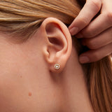Pendientes Ariadne de Diamantes en Oro Amarillo de 18 Kt