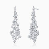 Brincos Moonlight Diamonds em ouro branco 18 K
