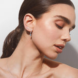 Pendientes Brooke de Aguamarinas y Diamantes en Oro Blanco de 18 Kt