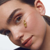 Cadena Rondelle en Oro Amarillo de 18 Kt