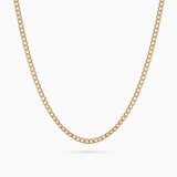 Cadena Milan en Oro Amarillo de 18 Kt