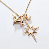 Charm Colgante Teckel M en Oro Amarillo de 18 Kt