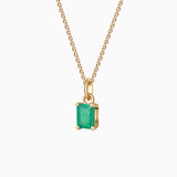 Charm Colgante Esmeralda S en Oro Amarillo de 18 Kt