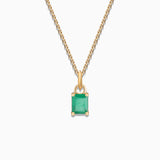 Charm Colgante Esmeralda S en Oro Amarillo de 18 Kt