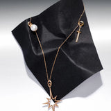 Charm Colgante Estrella del Norte L en Oro Amarillo de 18 Kt