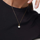 Charm Colgante Perla M en Oro Amarillo de 18 Kt