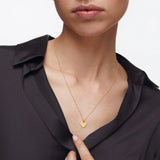 Charm Coração S em Ouro Amarelo 18 Kt