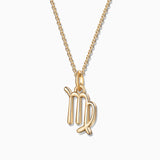 Pingente de Zodíaco Virgem Charm S em Ouro Amarelo 18 K