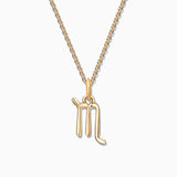 Charm Colgante Zodíaco Escorpio S en Oro Amarillo de 18 Kt