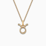 Charm Colgante Zodíaco Tauro S en Oro Amarillo de 18 Kt
