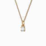Charm Colgante Solitario S de Diamante en Oro Amarillo de 18 Kt